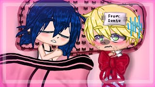 All I want for Christmas is you meme  mlb  Gacha club  miraculous Ladybug [upl. by Lleinnad]