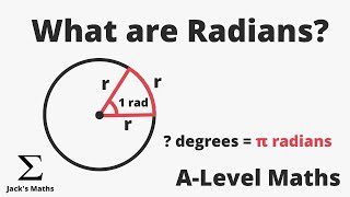 What are Radians  ALevel Maths [upl. by Clarisse]