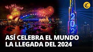 Así CELEBRAN países de ASIA la llegada del AÑO NUEVO 2024  El Comercio [upl. by Bronk328]