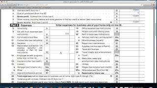 How to Fill Out Schedule C for Business Taxes [upl. by Mehalek]