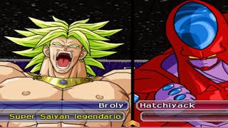 Broly Ssj legendario Vs Hatchiyack [upl. by Bil]