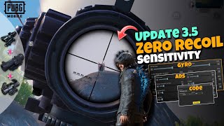 Update 35 Best Sensitivity Settings 🔥 For All Devices Gyroscope amp Non Gyro  PUBGBGMI [upl. by Annaillil]