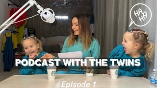 Twins First Podcast Interview Get Ready for Cuteness Overload [upl. by Fianna]