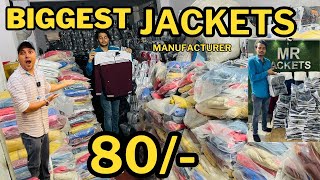 सोच से सस्ता जैकेटJacket wholesale marketCheapest Jacket Manufacturerjacket wholesale in Delhi [upl. by Eiddet]