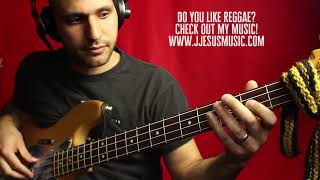 Lively up Yourself  Bob Marley  QUALITY Sound Bass Cover  JJesusMusic [upl. by Lilly]