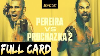 UFC 303 Predictions Pereira vs Prochazka 2 Full Card Betting Breakdown [upl. by Inattyrb]