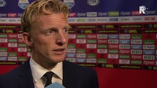 Dirk Kuyt na afloop van Feyenoord  Heerenveen [upl. by Nelg]