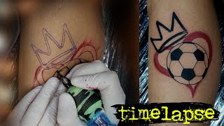 Football Soccer Tattoos HD Best Football Tattoo [upl. by Notlehs]