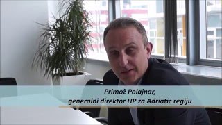 Primož Polajnar  generalni direktor HP regija Adriatic [upl. by Remy]