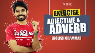 Adjective and Adverb Exercise  Basic English Grammar Rules  Ayman Sadiq [upl. by Nnylear]