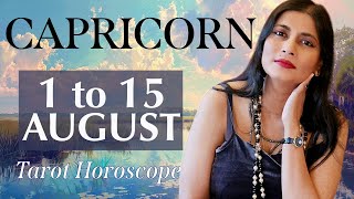 CAPRICORN Tarot reading from 1st to 15th August 2024 [upl. by Ashbey878]