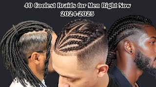 40 Coolest Braids for Men Right Now 2024  2025 [upl. by Bachman]