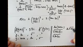 Six calculs de dérivées de fonctions composées expliqués  L1 Analyse étude de fonctions [upl. by Hsotnas80]