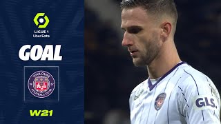 Goal Branco VAN DEN BOOMEN 55 pen  TFC TOULOUSE FC  ESTAC TROYES 41 2223 [upl. by Hartill]