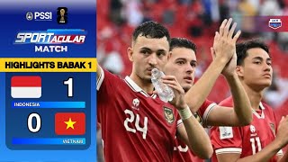 HIGHLIGHT INDONESIA VS VIETNAM WORLDCUP QUALIFIERS 2026 [upl. by Asher232]