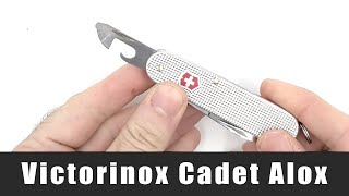 Victorinox Cadet Alox  Swiss Army Knife [upl. by Tillion]