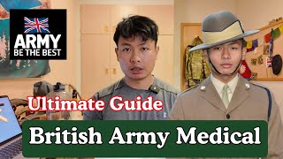 BRITISH ARMY FULL MEDICAL  GUIDE TO PASS RandomvlogUKNP [upl. by Enivid]