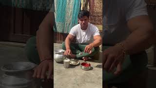 Weight gain ki diet Arvindmahala foodblogger food khana foodie village village life lage [upl. by Lenaj]