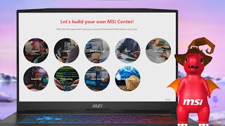 MSI Center in 2023：Smarter with More Customization  MSI [upl. by Aleetha]