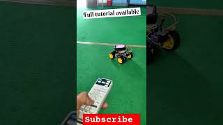 Ir remote control car using Arduino  remote control car  Arduino project  esp32 projects  rccar [upl. by Donall919]