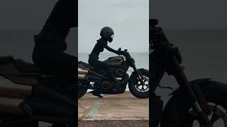 Harley davidson sportster S 시원 하게 라이딩 하는 미모의 여라 😎 dodoikku [upl. by Llemart]