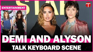 Demi Lovato and Alyson Stoner make fun of iconic ‘Camp Rock’ keyboard scene [upl. by Rett]