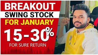 📈 Swing stocks for January 2024  Strong Brekaout Stocks [upl. by Marget]