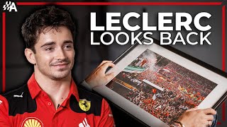 Charles Leclerc Looks at Moments from his F1 Career [upl. by Agosto]