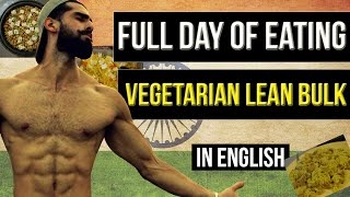 HIGH PROTEIN VEGETARIAN Plan for BUILDING MUSCLE 2100 Calories  INDIAN VEGETARIAN DIET [upl. by Winchester187]