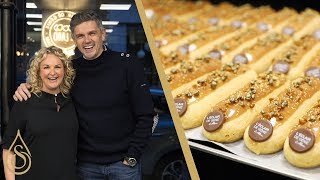 Making The Perfect Eclairs With Christophe Adam LEclair de génie [upl. by Econah]