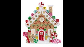 Gingerbread Village THE MANTEL SERIES from MerryStockings Product zoom video [upl. by Gladine431]