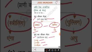 Ling ke bhed Jssc mundari short youtubeshort shortvideo  mundari jssc mundari  EP9 [upl. by Arinayed]