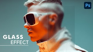 Glass Morphism Effect Photoshop Tutorial [upl. by Yracaz443]