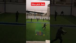 Nice pick 6sixcricket youtubeshorts funnyshorts viralvideo football badminton [upl. by Lach702]