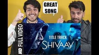 BOLO HAR HAR HAR  SHIVAAY Title Song SONG Mithoon Badshah AFGHAN REACTIONAFGHAN REACTors [upl. by Eelyak]