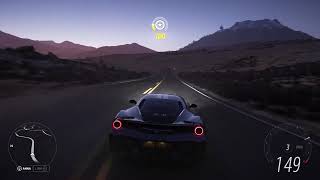 NIGHT DRIVE IN FERRARI 488 PISTA  FORZA HORIZON 5 [upl. by Yursa835]