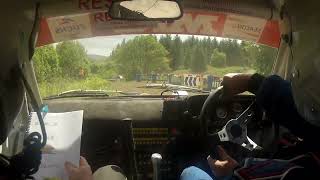 SS2 Bewshaugh  Kielder Forest Rally 2022 Andy DavisonTom Murphy [upl. by Mayor]