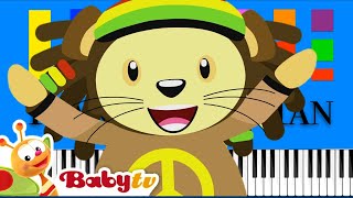 The Picaroon Jiggle  The Picaro Show  BabyTV Slow EASY Medium 4K Piano Tutorial [upl. by Meggs]