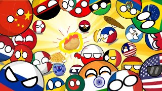 Hot potato song but its countryball version [upl. by Yknip]