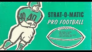 StratOMatic 1972 Football Unboxing [upl. by Brigitte]