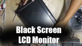 LCD Monitor Black Screen Caused By this trivial thing monitor [upl. by Ayle820]