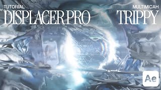 simple trippy effect with displacer pro free plugin [upl. by Ahsieki]