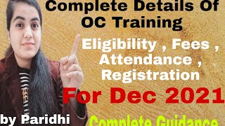 ICAI Orientation Course Training Complete Details  CA Learners [upl. by Keelin942]