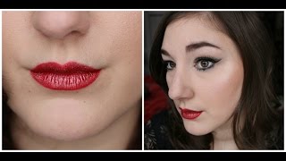 Kacey Musgraves Inspired Makeup Look  Glitter Lips [upl. by Aleac116]