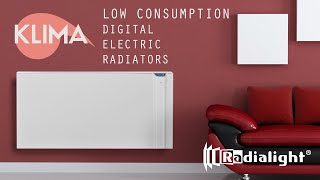 Electric Radiator Klima Radialight  Low consumption heaters Made in Italy [upl. by Federica256]