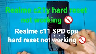 realme c21y hard reset not working free tools download [upl. by Eednac]