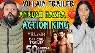 Villain Official Trailer Reaction  Bengali Movie  Ankush Hazra  Mimi  Rittika  Baba Yadav [upl. by Konstantine]