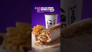 Taco Bell  Salsa Verde Burrito [upl. by Nacim315]