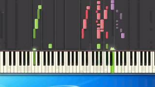 44 gatti Zecchino DOro Piano tutorial by Synthesia [upl. by Frager]