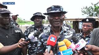 WATCH Police Parade Serial Killer In Ogun Lead Suspect To His Den [upl. by Tohcnarf]